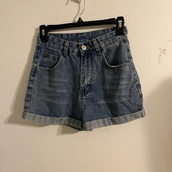 Denim Blue Women's Shorts - Picture 1 of 2